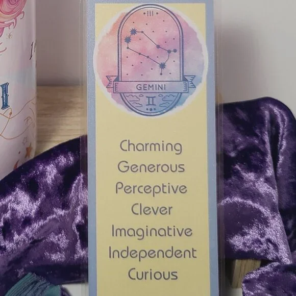 Witchy Gemini Tumbler – Mystical Zodiac 20 oz | Moon Magic Vibes - Picture 10 of 13